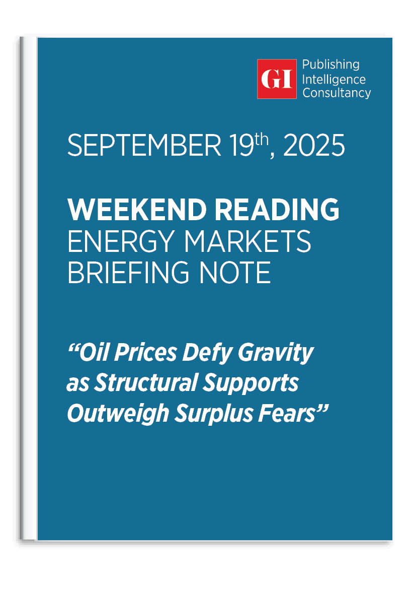 WEEKEND READING ENERGY MARKETS BRIEFING NOTE - SEP