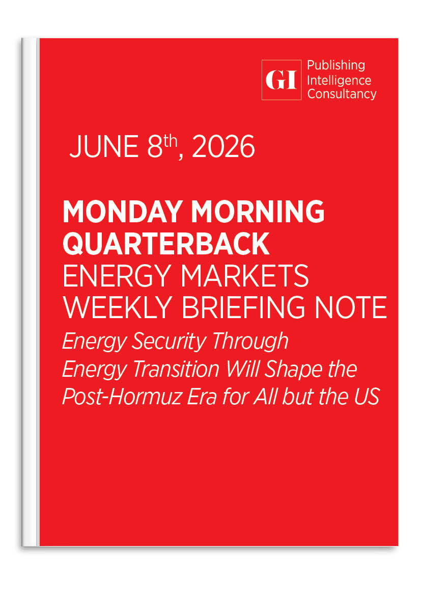 MONDAY MORNING QUARTERBACK ENERGY MARKETS WEEKLY
