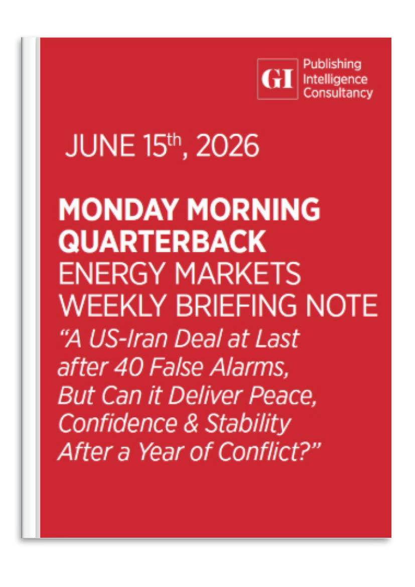 MONDAY MORNING QUARTERBACK ENERGY MARKETS WEEKLY B