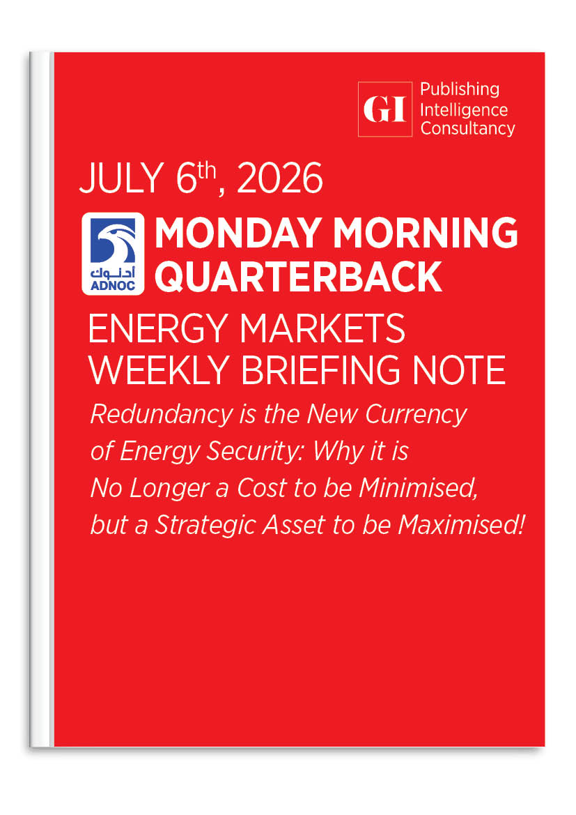 MONDAY MORNING QUARTERBACK ENERGY MARKETS CEO BRI