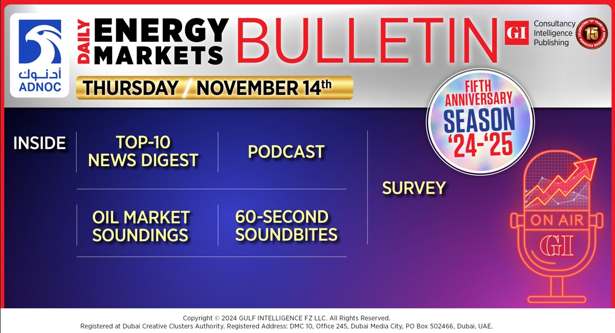 Daily Energy Markets Bulletin - November 14, 2024